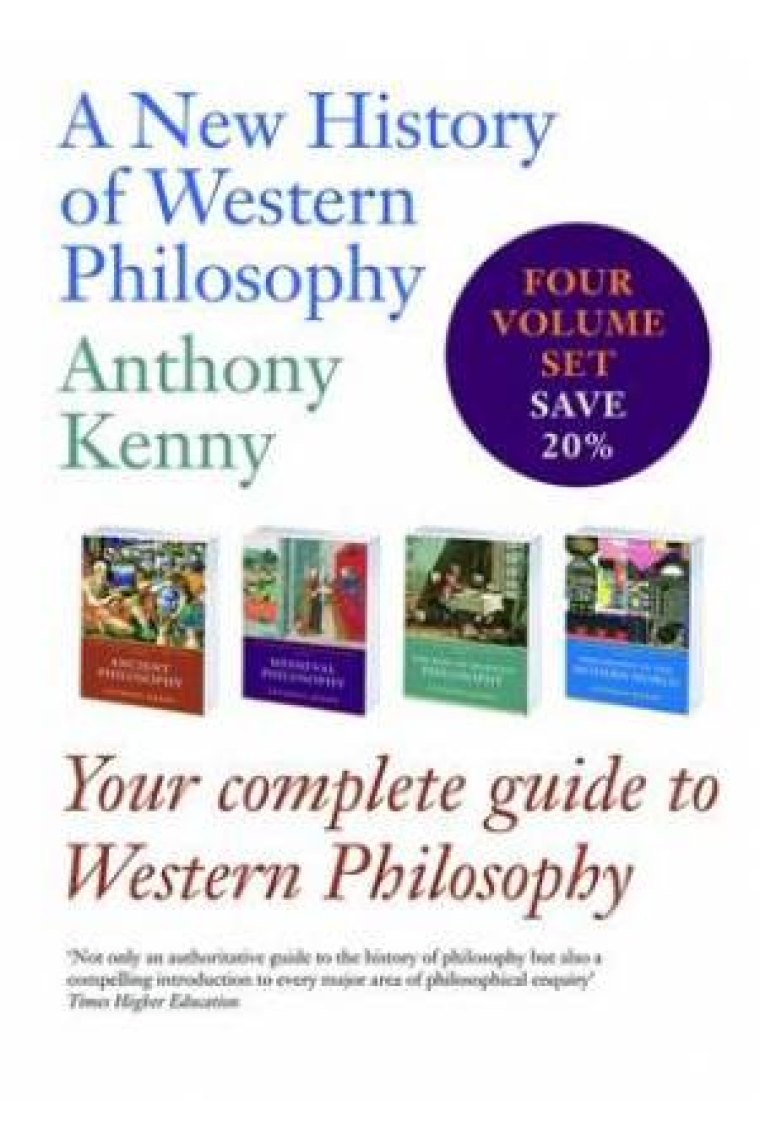 A new history of western philosophy (4 vol. set)