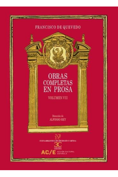 Obras completas en prosa (vol. VII)