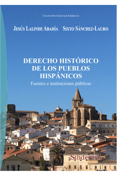 DERECHO HISTÓRICO DE LOS PUEBLOS HISPÁNICOS