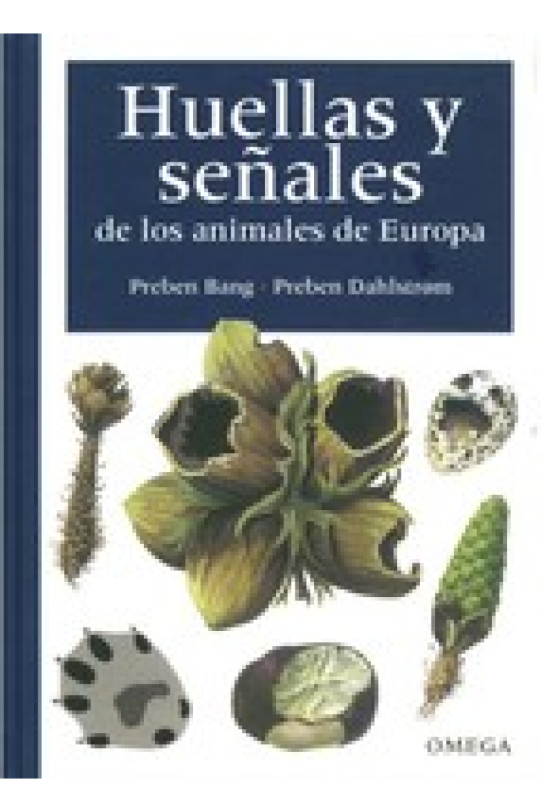 Huellas y señales de los animales de Europa.