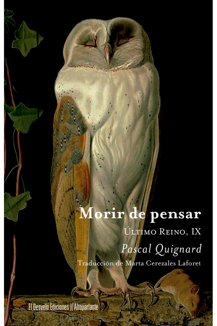 Morir de pensar (Último Reino, IX)