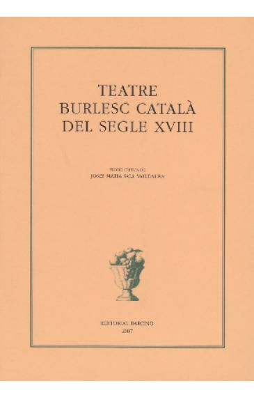 Teatre Burlesc del segle XVIII