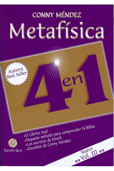 METAFISICA 4 EN 1. VOL. 3º