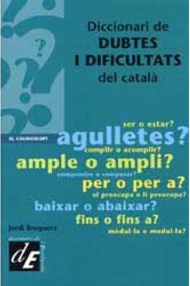 Diccionari de dubtes i dificultats del català