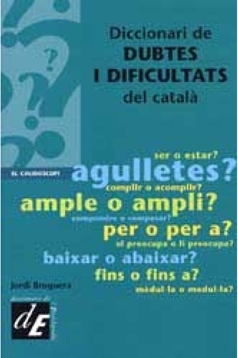 Diccionari de dubtes i dificultats del català