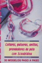 Collares, pulseras, anillos, prendedores de pelo con scoubidou