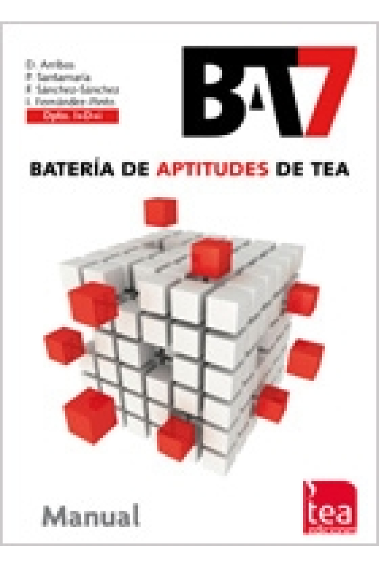 BAT 7 : Batería de aptitudes de TEA (Juego completo nivel elemental, medio y superior)