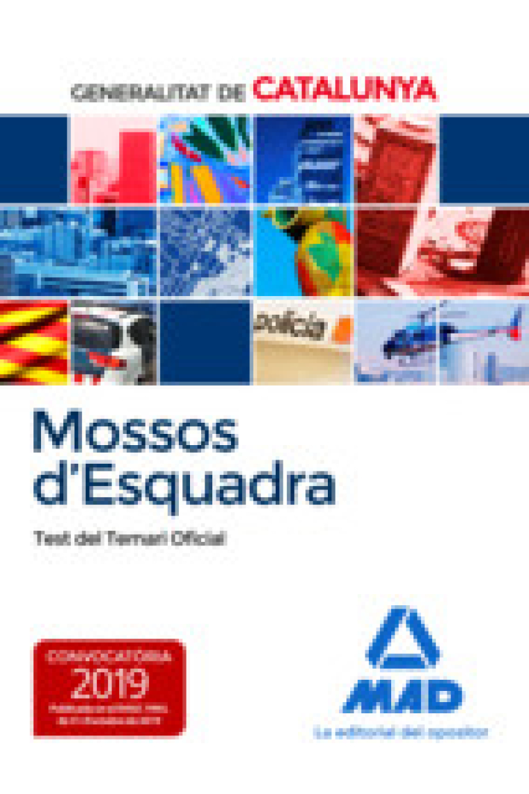 Mossos d`Esquadra. Test del Temari Oficial