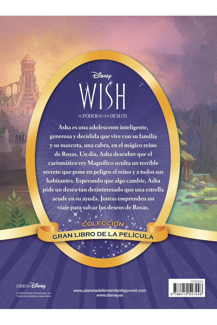 Wish: El poder de los deseos. Gran Libro de la película