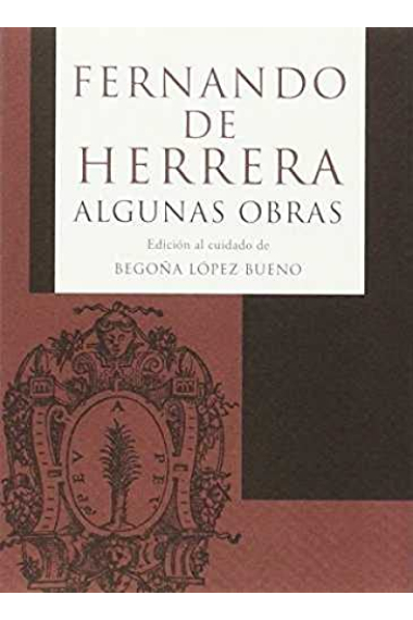 Algunas obras de Fernando de Herrera