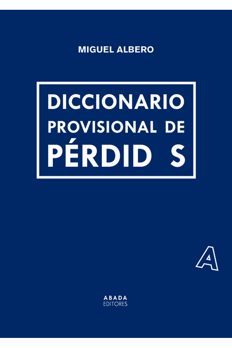 Diccionario provisional de pérdidas