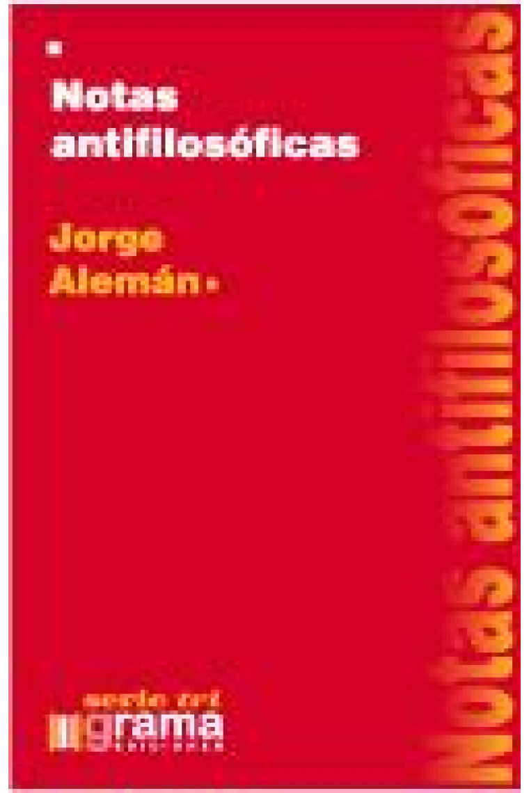 Notas antifilosóficas