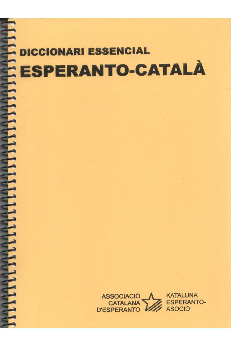 Diccionari Essencial Esperanto-Català