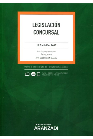 Legislacion concursal (14ª edición, 2017)