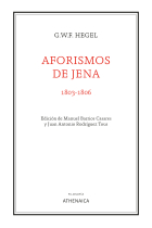 Aforismos de Jena, 1803-1806 (Edición bilingüe)