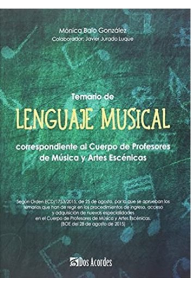 Temario de Lenguaje Musical