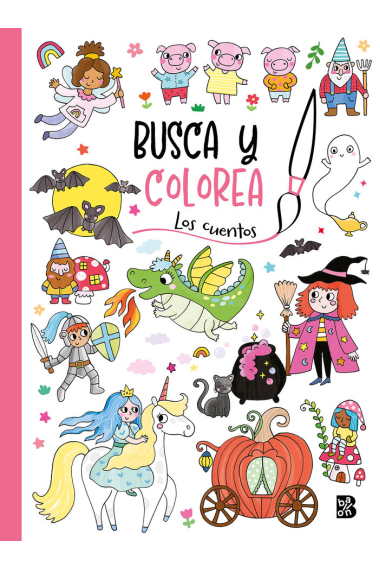 BUSCA Y COLOREA LOS CUENTOS