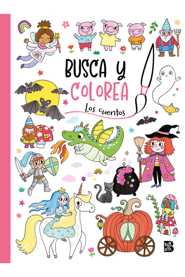 BUSCA Y COLOREA LOS CUENTOS