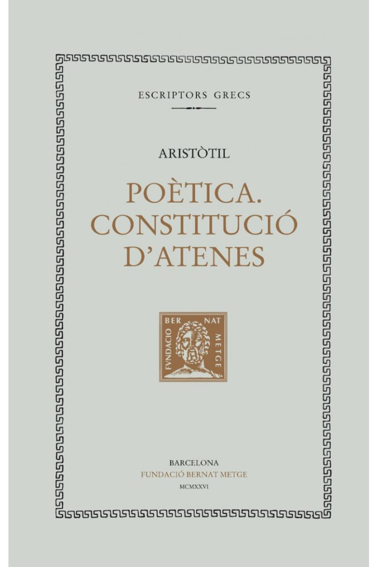 Poètica. Constitució d'Atenes