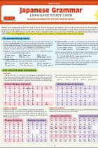 Japanese Grammar Language Study Card: Essential Grammar for the JLPT and AP Exams (Includes Online Audio)