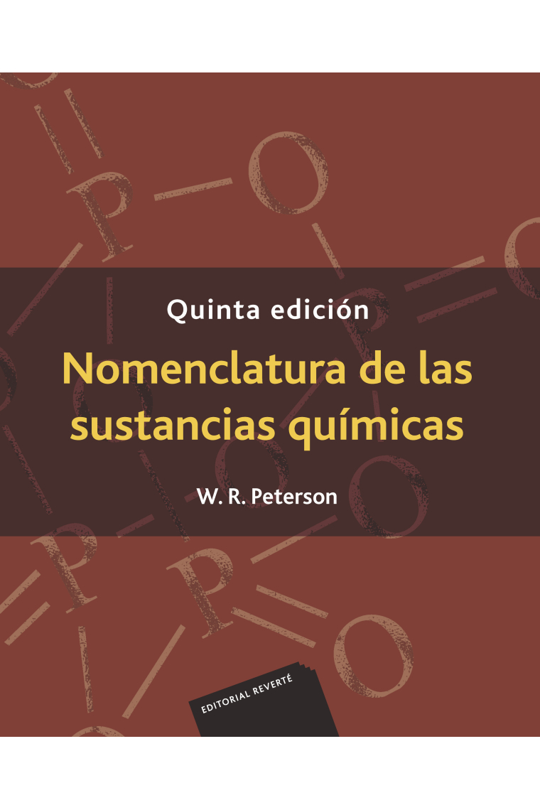 Nomenclatura de las sustancias químicas