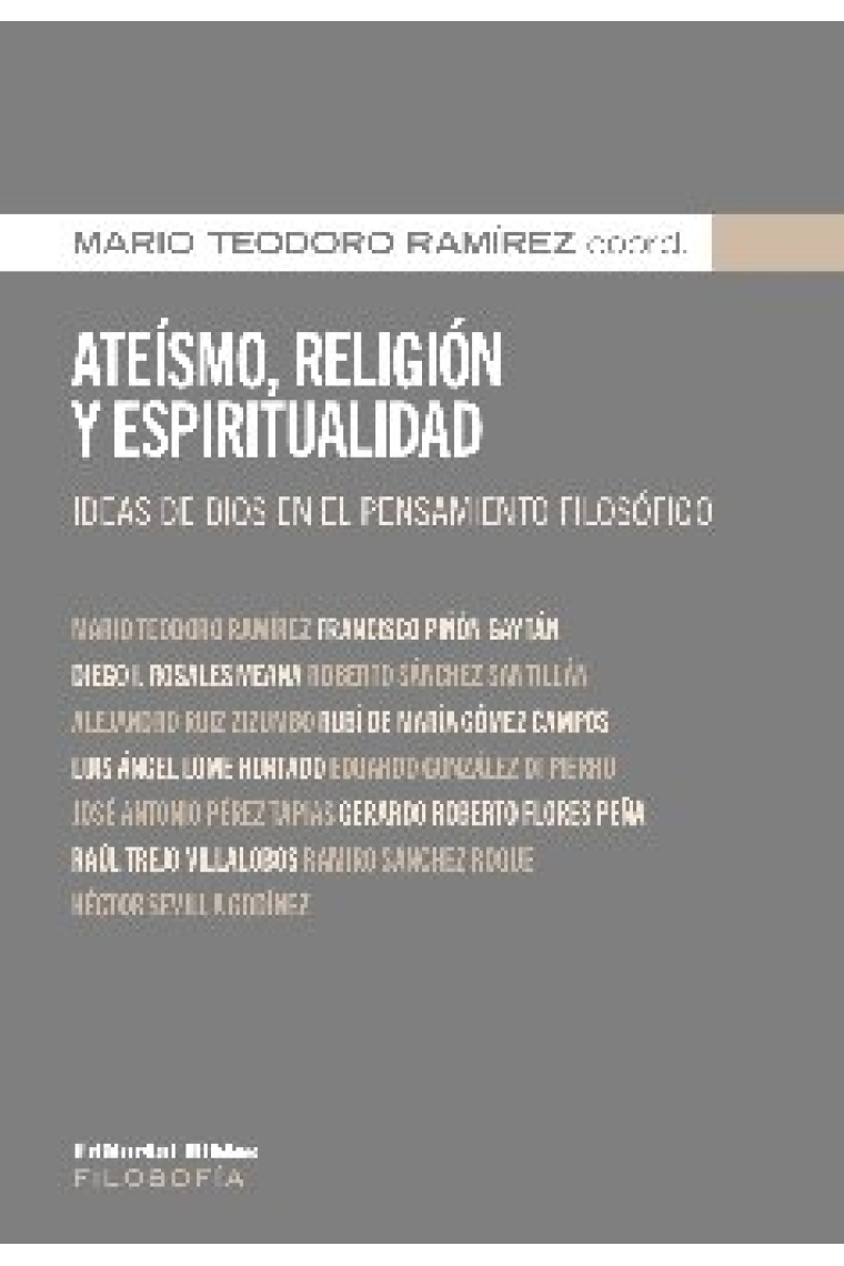 Ateísmo, religión y espiritualidad: ideas de Dios en el pensamiento filosófico