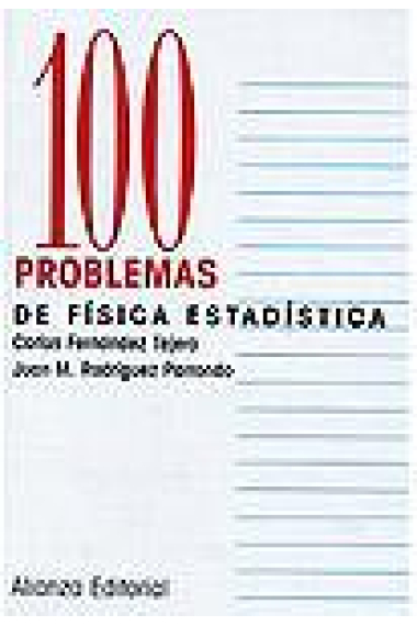 100 problemas de física estadística.