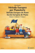 Metodo europeo per pianoforte: Vol.1. Método de piano europeo