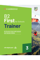 B2 First For Schools Trainer 3 Trainer with Answers with Digital Pack