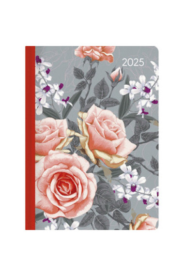 AGENDA 2025 ROSES NEW MINI STYLE DP 10,7X15,2CM