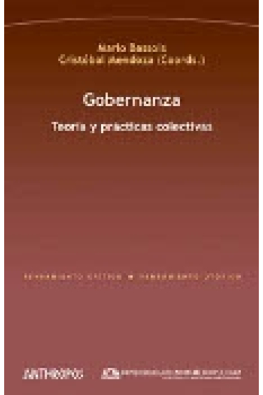 Gobernanza, Teoría y prácticas colectivas