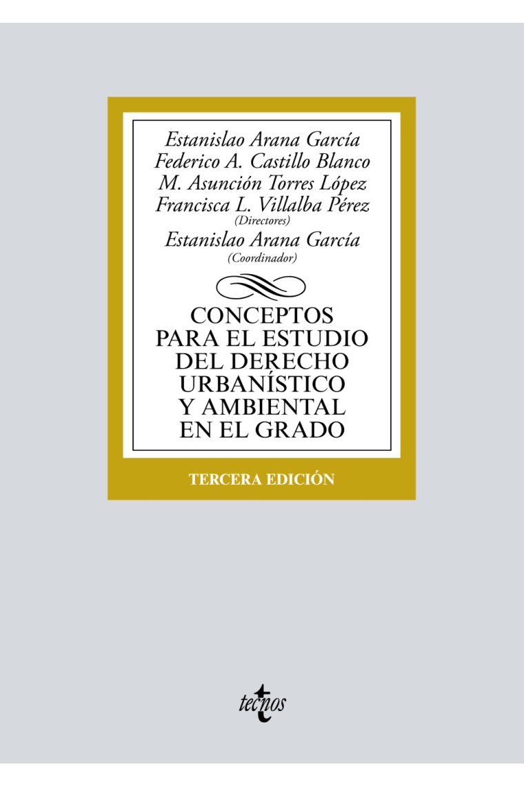 Conceptos para el estudio del Derecho urbanístico y ambiental en el grado