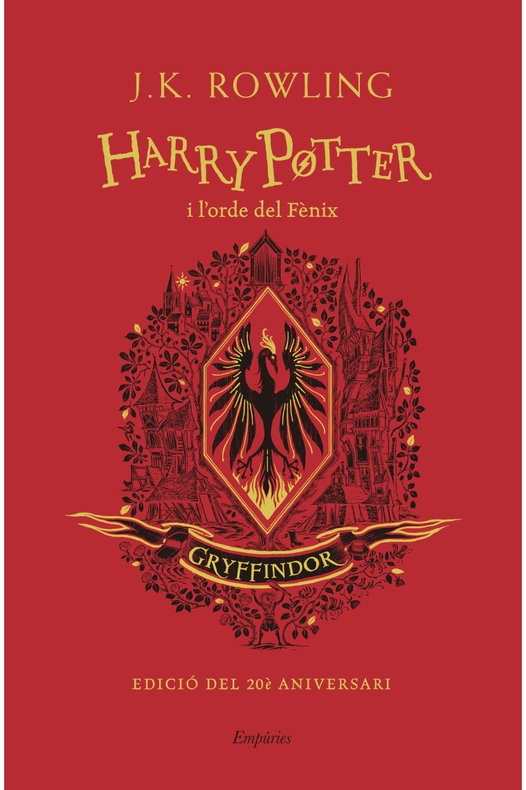 Harry Potter i l'orde del fènix (Gryffindor VERMELL)