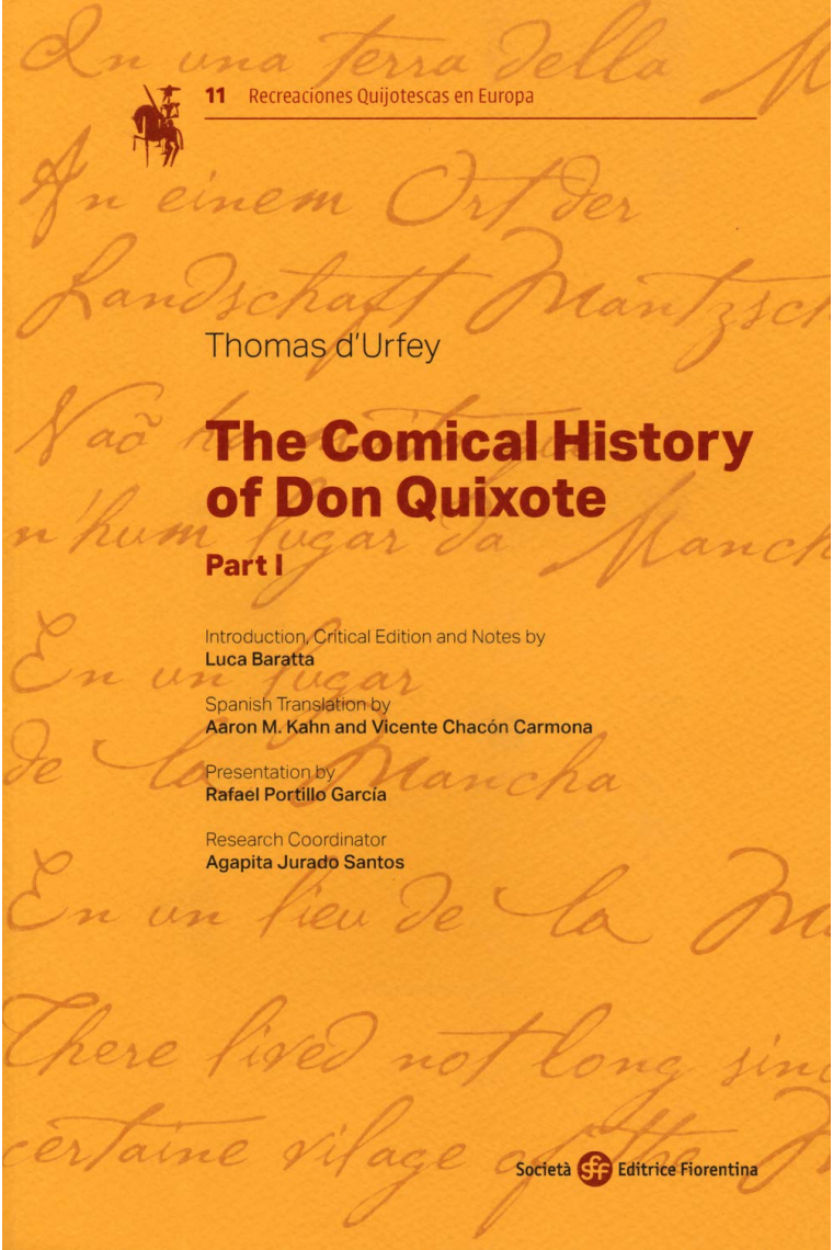 The comical history of Don Quixote. Ediz. critica (Recreaciones Quijotescas en Europa)