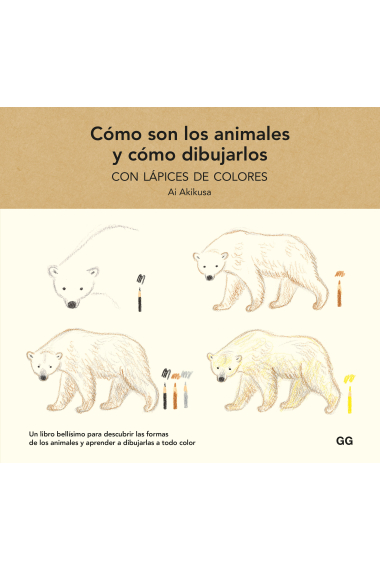 Cómo son los animales y cómo dibujarlos con lápices de colores