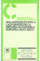 Introducción a las fuentes de la historia económica europea, una