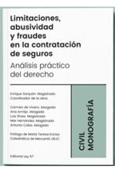 LIMITACIONES ABUSIVIDAD Y FRAUDES CONTRATACION DE SEGUROS