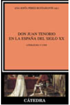 Don Juan Tenorio en la España del siglo XX