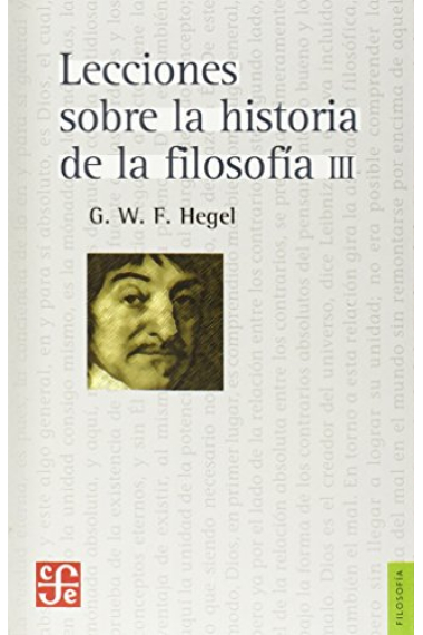 Lecciones sobre la historia de la filosofía (Vol. III)