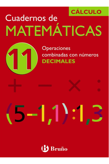 11 Operaciones combinadas con números decimales