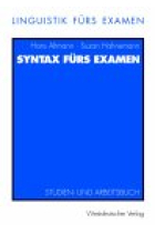 Syntax fürs Examen