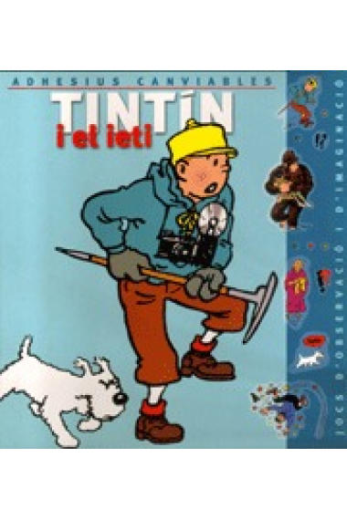 Tintín i el ieti (llibre d'adhesius)