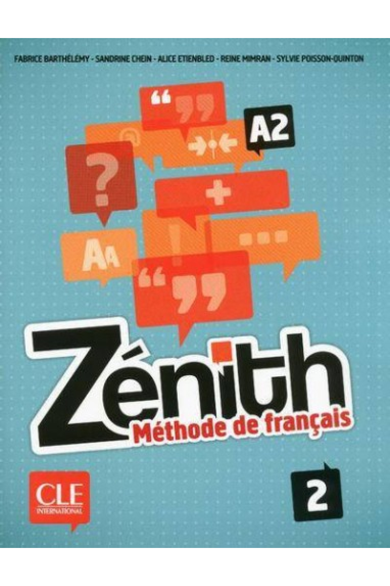 Zénith 2. Livre de l'élève + DVD-ROM (A2)