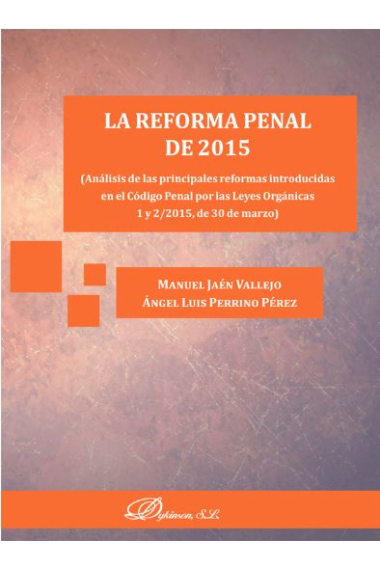 La Reforma Penal 2015