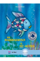 Der Regenbogenfisch. Deutsch-Spanisch: mit MP3-Hörbuch zum Herunterladen