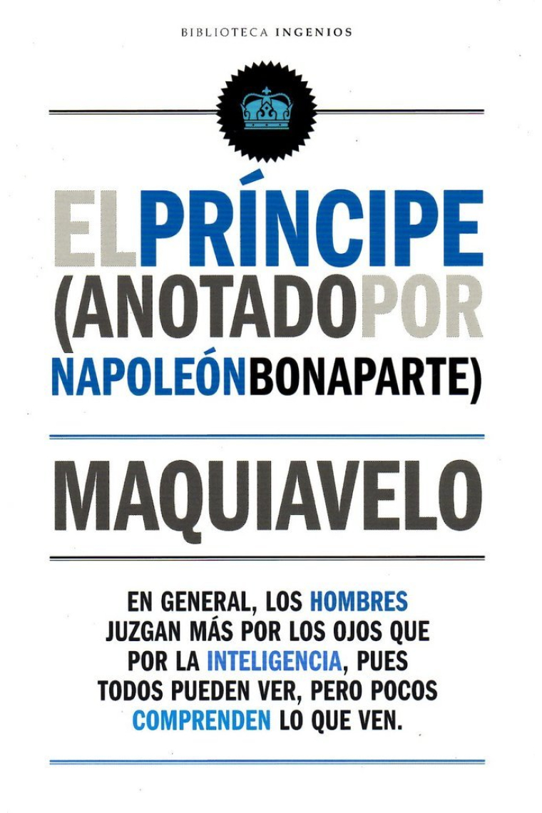 El príncipe (Anotado por Napoleón Bonaparte)