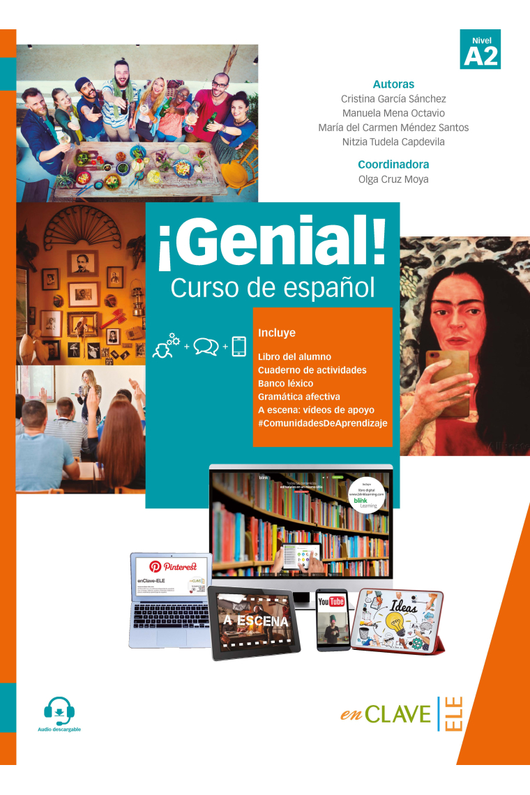 ¡Genial! A2. Curso de español (Audio descargable)