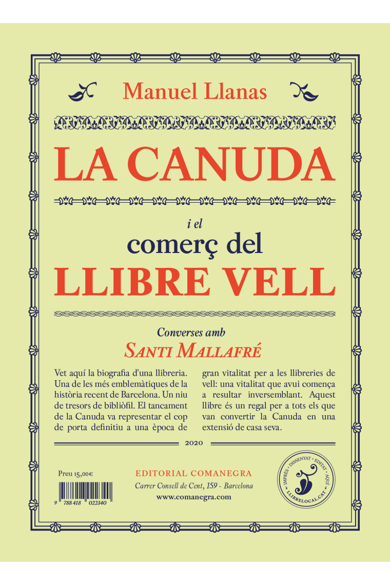 La Canuda i el comerç del llibre vell: converses amb Santi Mallafré