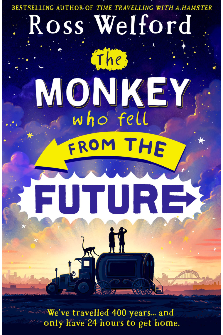 The Monkey Who Fell From The Future: New for 2023, a time-travelling adventure for readers aged 9+