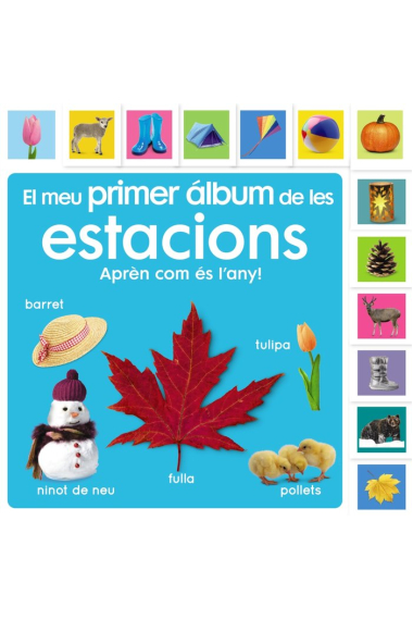 EL MEU PRIMER ALBUM DE LES ESTACIONS APRENC SOBRE EL TEMPS